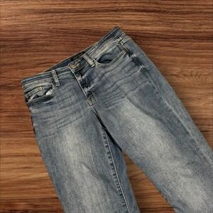 Judy Blue Boyfriend Fit Jeans Distressed Medium Wash Size 3/26 Women's‎ Denim